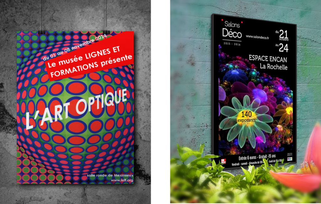 portfolio site affiches salon
